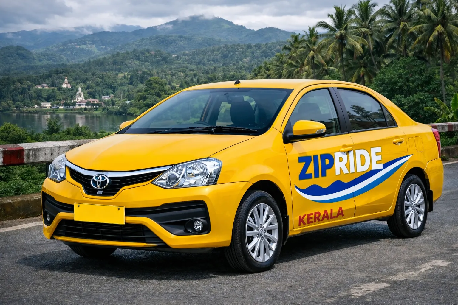 Premium SUV traveling to Wayanad Kerala